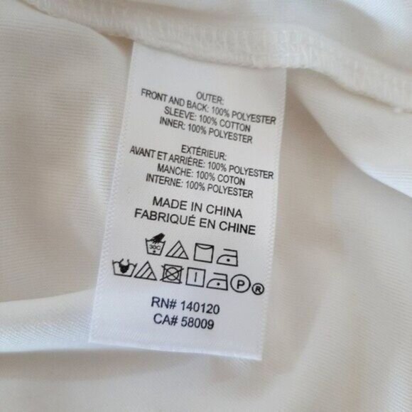 STELLA & DOT Gertie Crochet Eyelet Lace Blouse Boho Top White Sz L - Picture 11 of 12